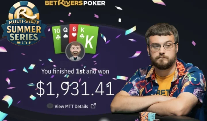 Dan „DrDadPoker” Schill dominuje w letniej serii turniejów online na BetRivers
