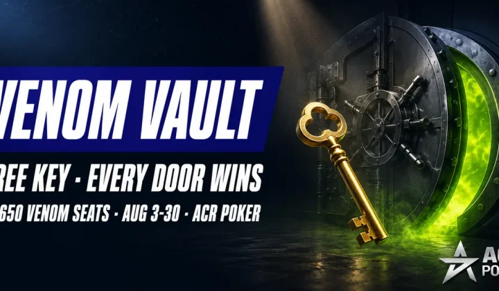 Powrót akcji ACR Venom Vault: darmowy klucz i szansa na wejściówki warte 2,650 dolarów