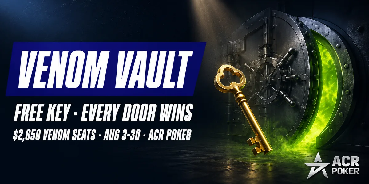 Powrót akcji ACR Venom Vault: darmowy klucz i szansa na wejściówki warte 2,650 dolarów