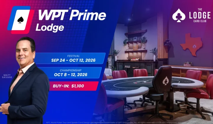 WPT Prime powraca do The Lodge Card Club w Teksasie – turniej z milionem dolarów gwarantowanych