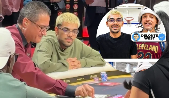 Streamer N3on wygrywa turniej pokerowy bez żadnego doświadczenia. Pomógł mu były koszykarz NBA
