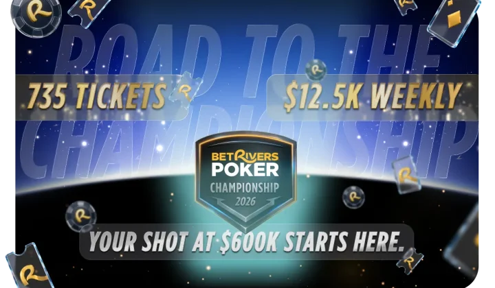 Mistrzostwa BetRivers Poker 2026 z pulą ponad 600 000 dolarów. Rusza seria 100 turniejów