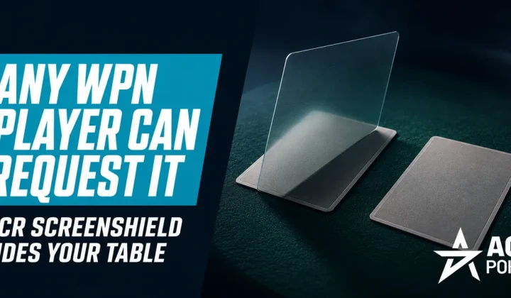 ScreenShield od ACR Poker dostępny dla każdego gracza WPN. Ochrona ma ograniczenia