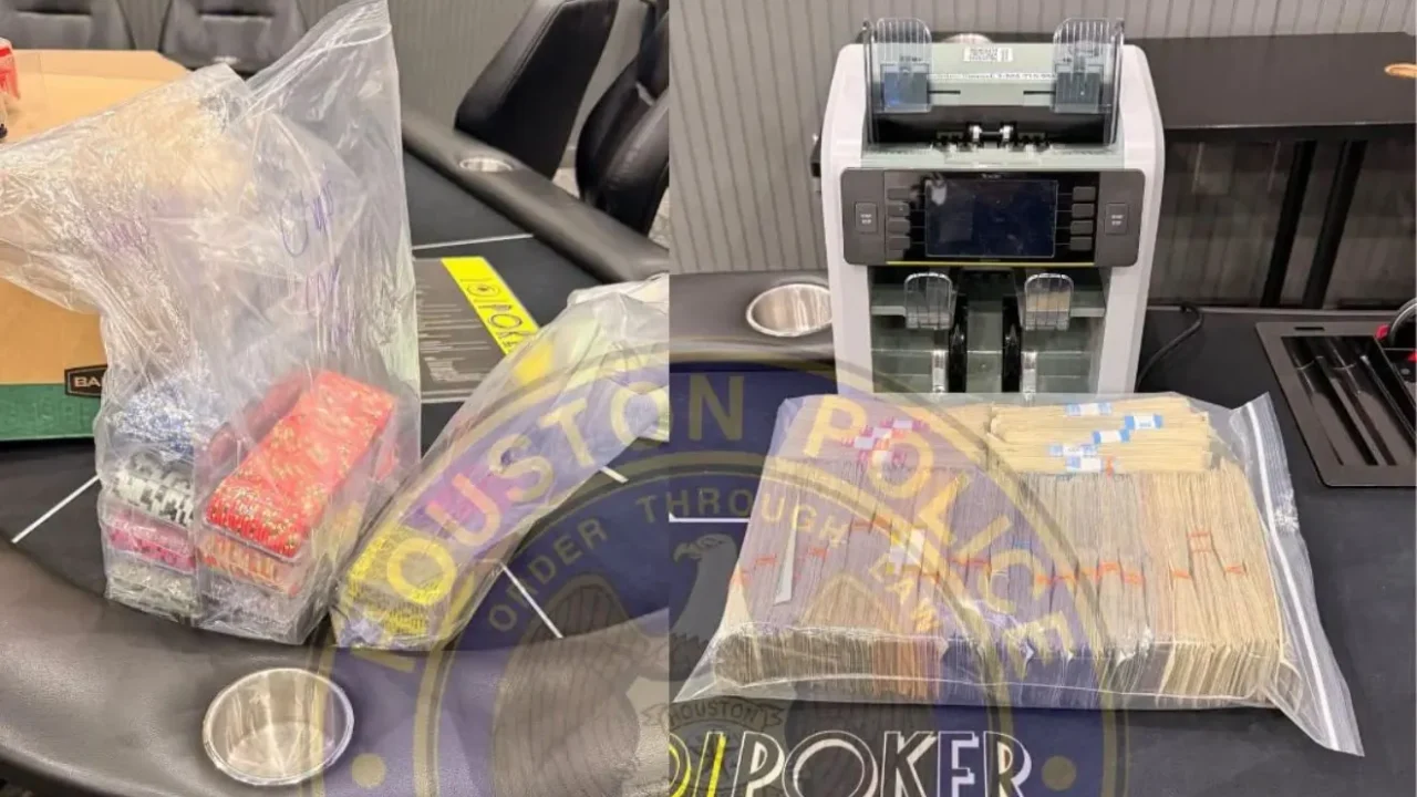 Policja w Teksasie zamknęła poker room. 118 tysięcy dolarów zajęte, cztery osoby aresztowane