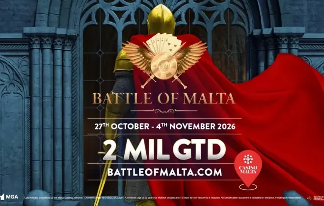 Battle of Malta powraca z jesienną edycją – pula gwarantowana sięga 2 milionów euro