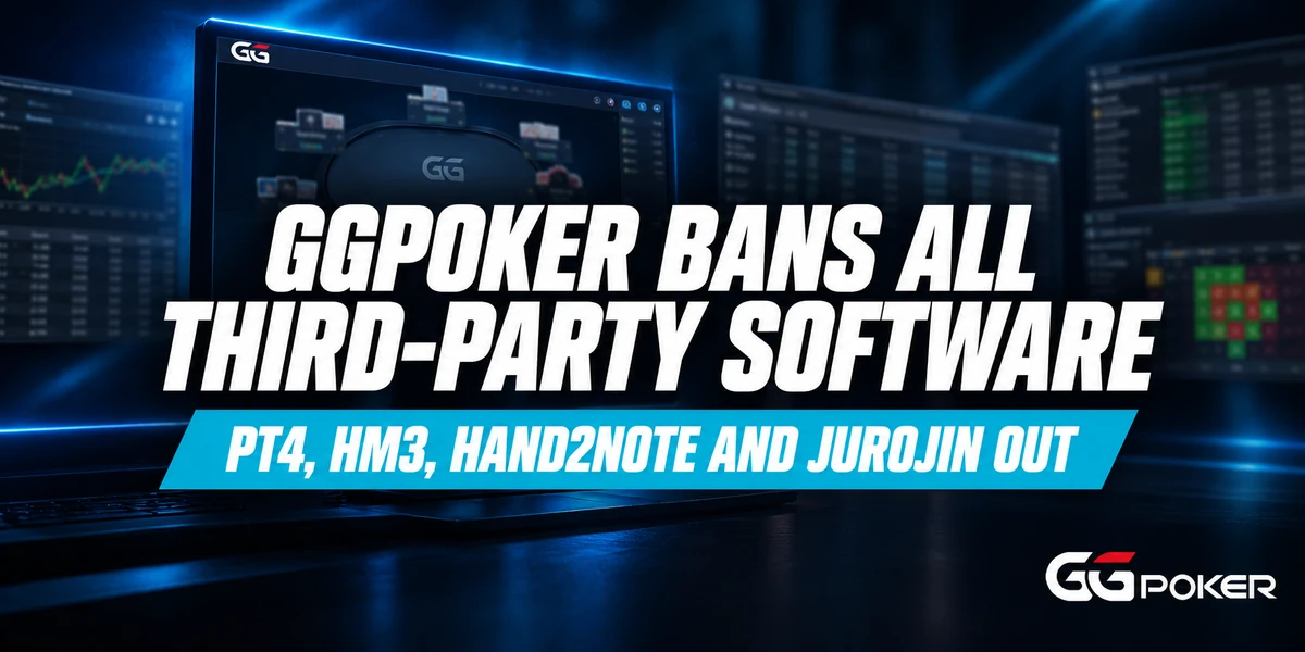 GGPoker zakazuje oprogramowania firm trzecich – PT4, HM3, Jurojin i inne muszą być wyłączone przed uruchomieniem klienta