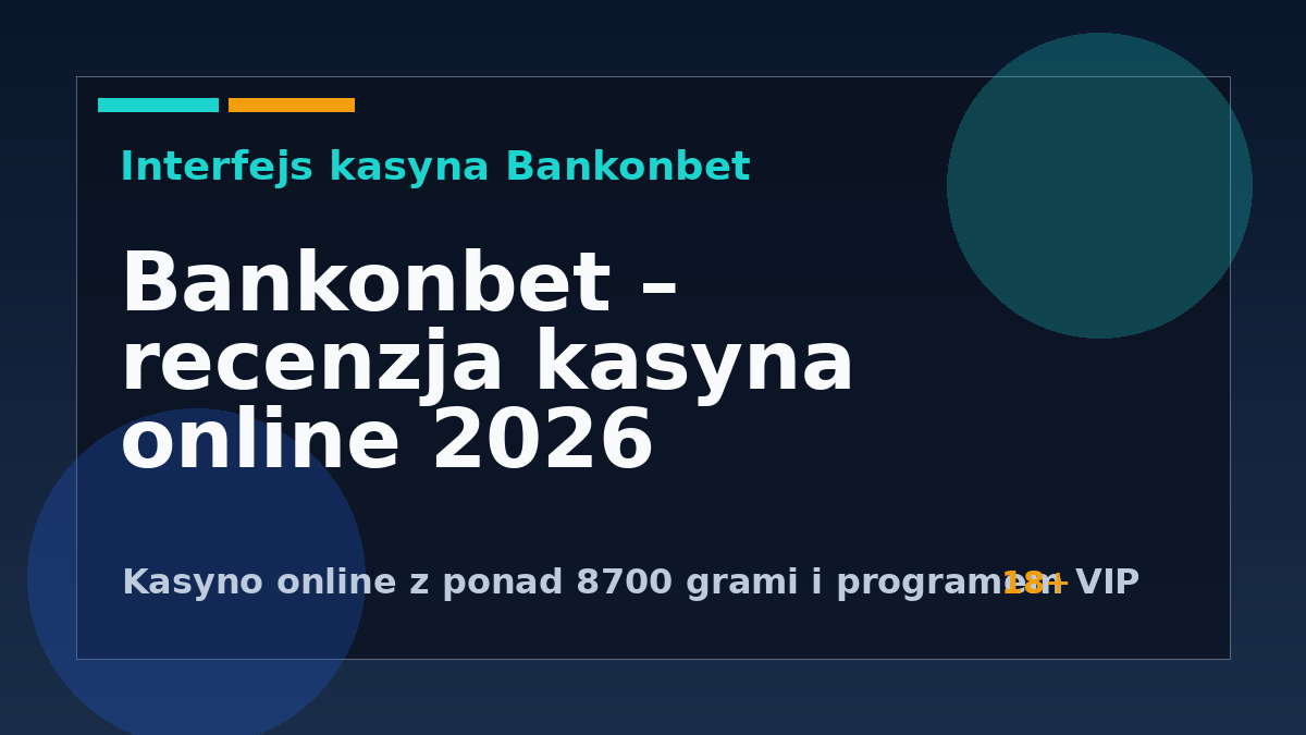 Bankonbet – recenzja kasyna online. Licencja, bonusy i bezpieczeństwo