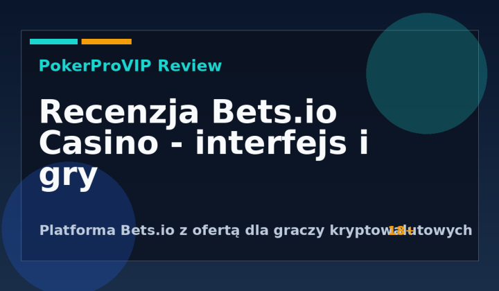 Bets.io Casino – szczegółowa recenzja platformy hazardowej z kryptowalutami