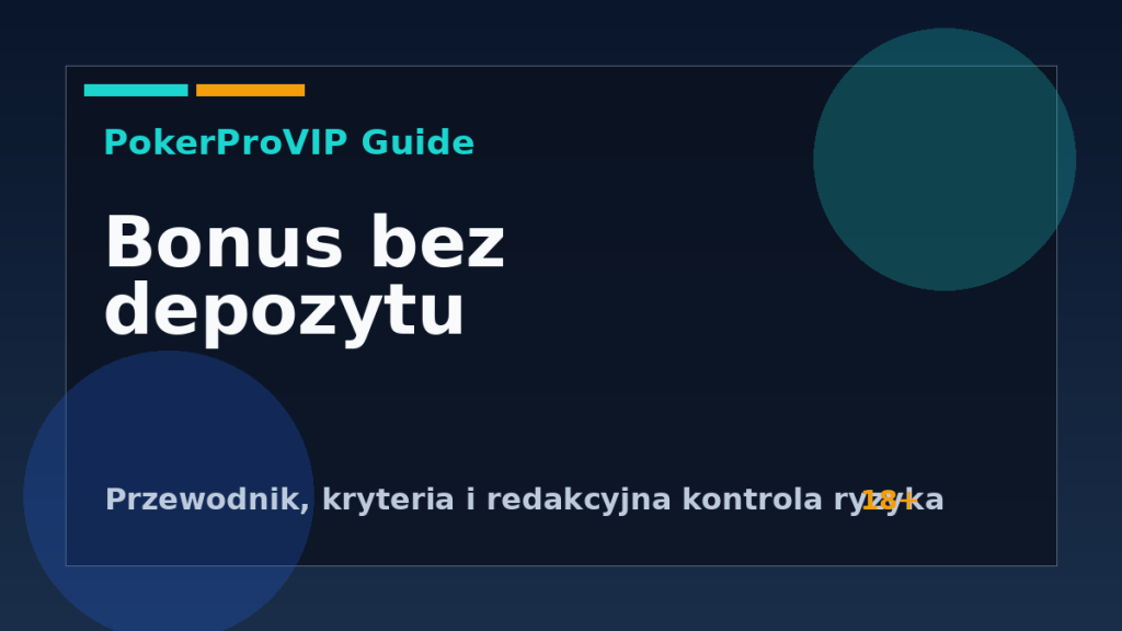 Bonus bez depozytu
