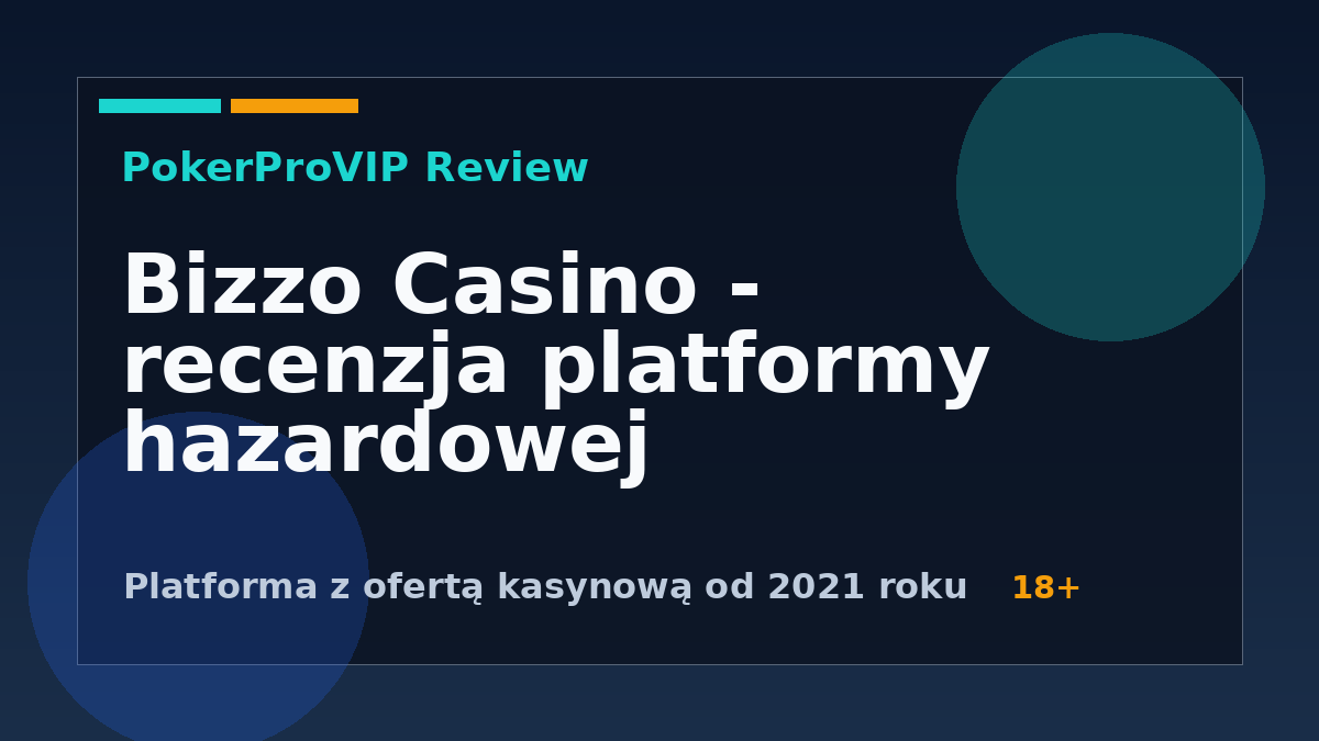 Bizzo Casino Recenzja 2026: Gry, Bonusy i Warunki Gry