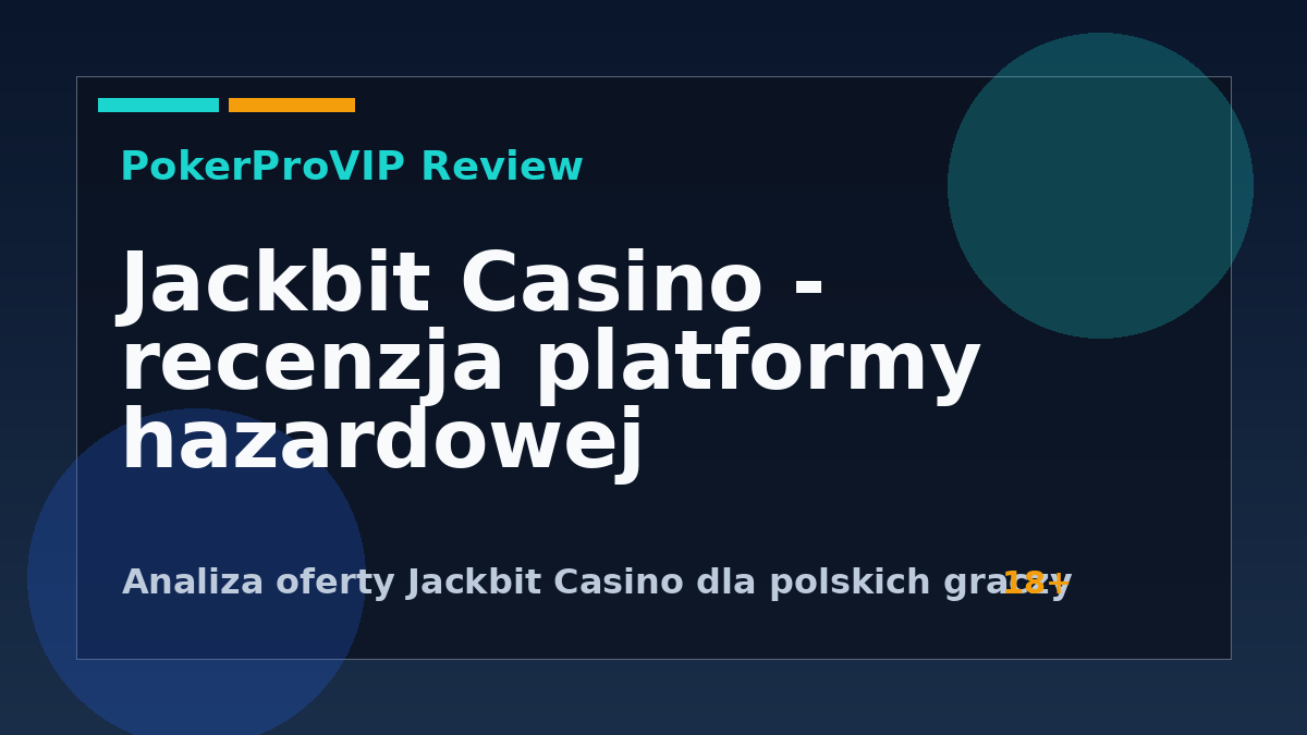 Jackbit Casino Recenzja 2026: Gry, Płatności Krypto i Status w Polsce