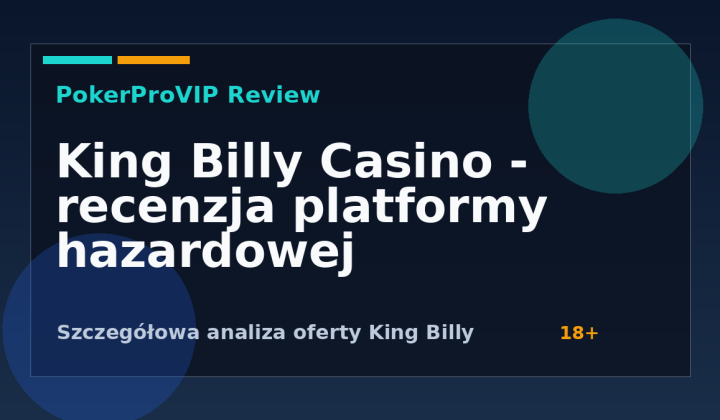 King Billy Casino – recenzja: gry, bonusy i status w Polsce