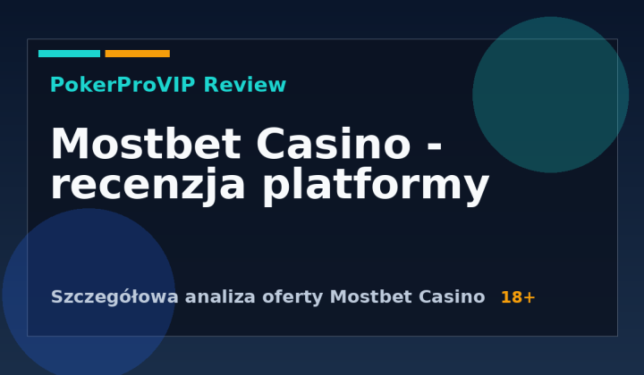 Mostbet Casino – recenzja: gry, bonusy i status w Polsce