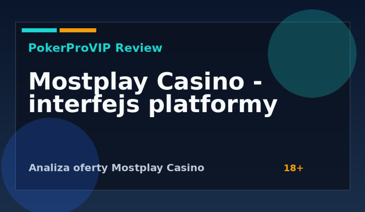 Mostplay Casino – recenzja platformy z grami kasynowymi i zakładami