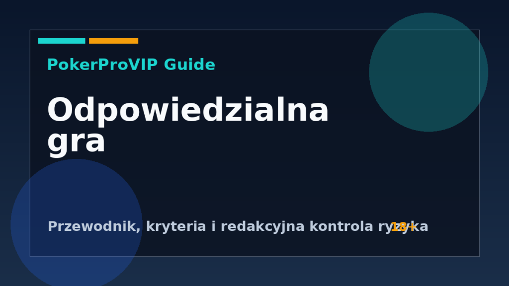 Odpowiedzialna gra