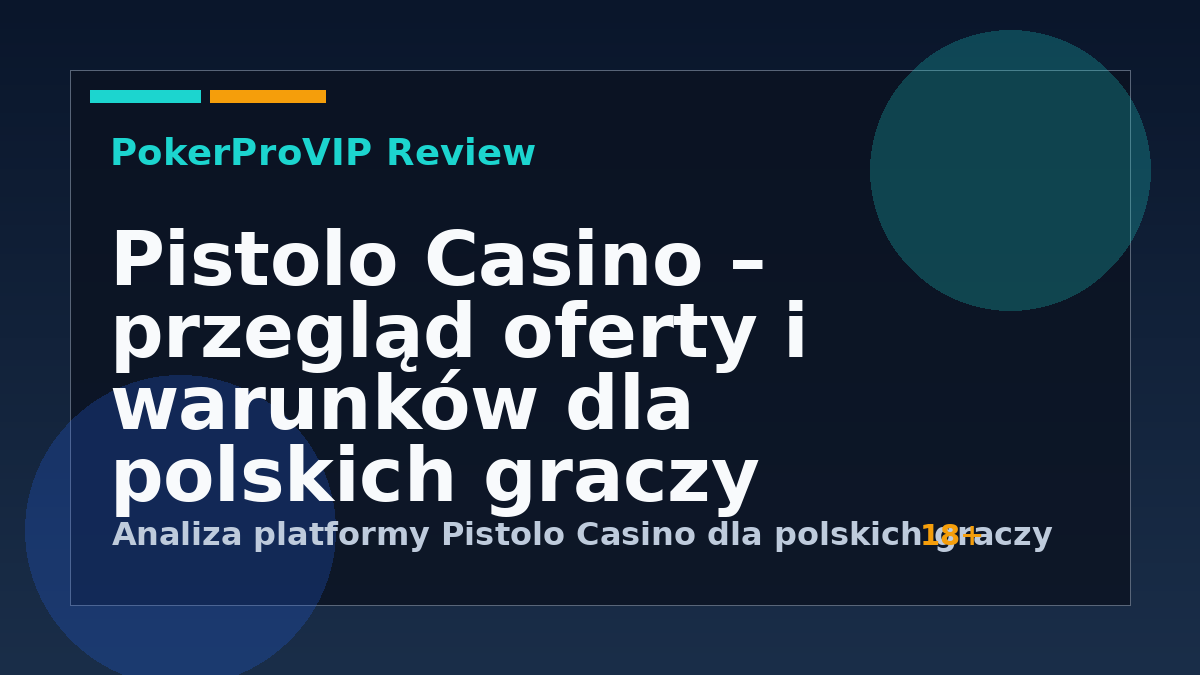 Pistolo Casino – recenzja 2026. Oferta gier, bonusy i bezpieczeństwo