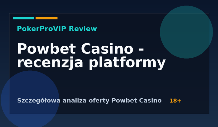 Powbet Casino Recenzja 2026: Bonusy, Gry, Legalność i Opłaty