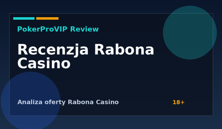 Rabona Casino Recenzja 2026: Gry, Bonusy i Status w Polsce