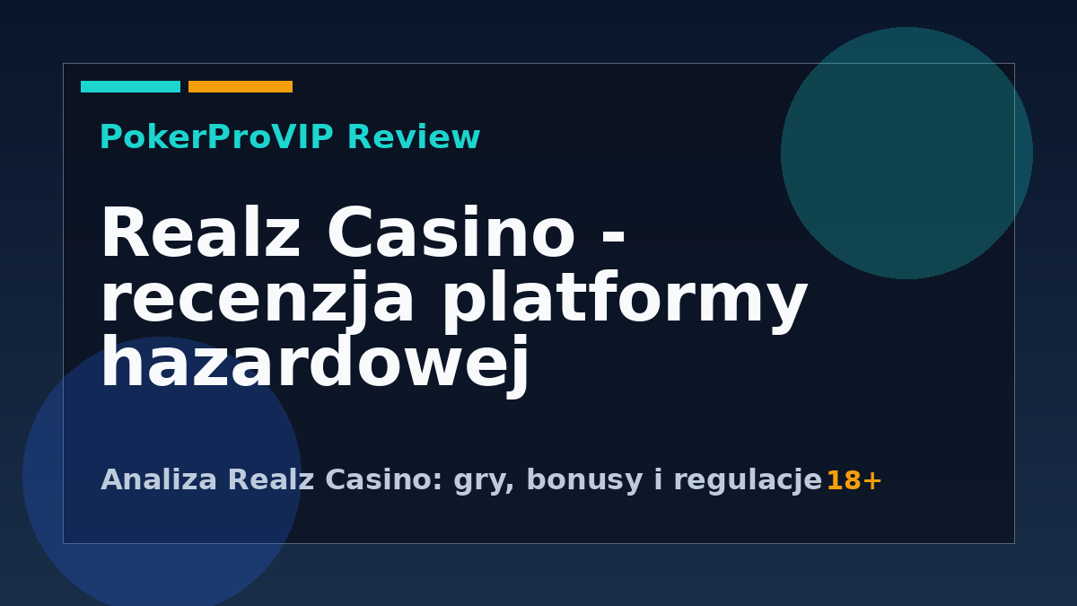 Realz Casino – recenzja oferty gier i warunków w 2026 roku