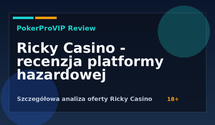 Ricky Casino Recenzja 2026: Gry, Bonusy i Warunki dla Graczy
