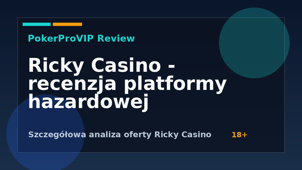 Ricky Casino Recenzja 2026: Gry, Bonusy i Warunki dla Graczy