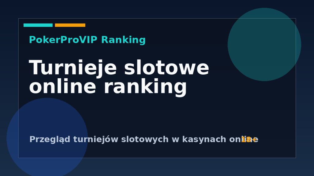 Turnieje slotowe online: ranking promocji i analiza regulaminów