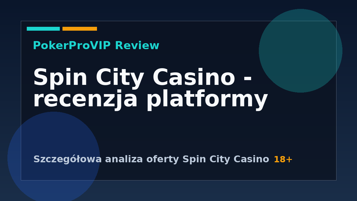 Spin City Casino – recenzja kasyna online 2026