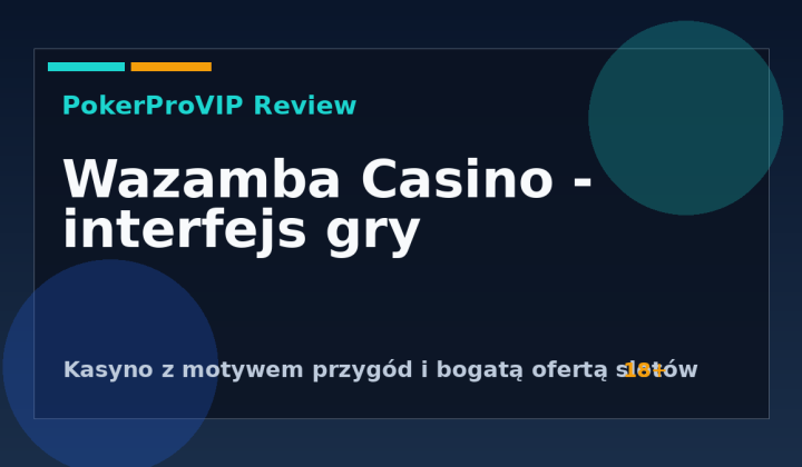 Wazamba Casino – recenzja kasyna online 2026